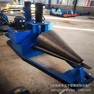 小型锥形卷板机 液压三锥卷圆机 圆锥滚圆机 大小头喇叭口卷板机