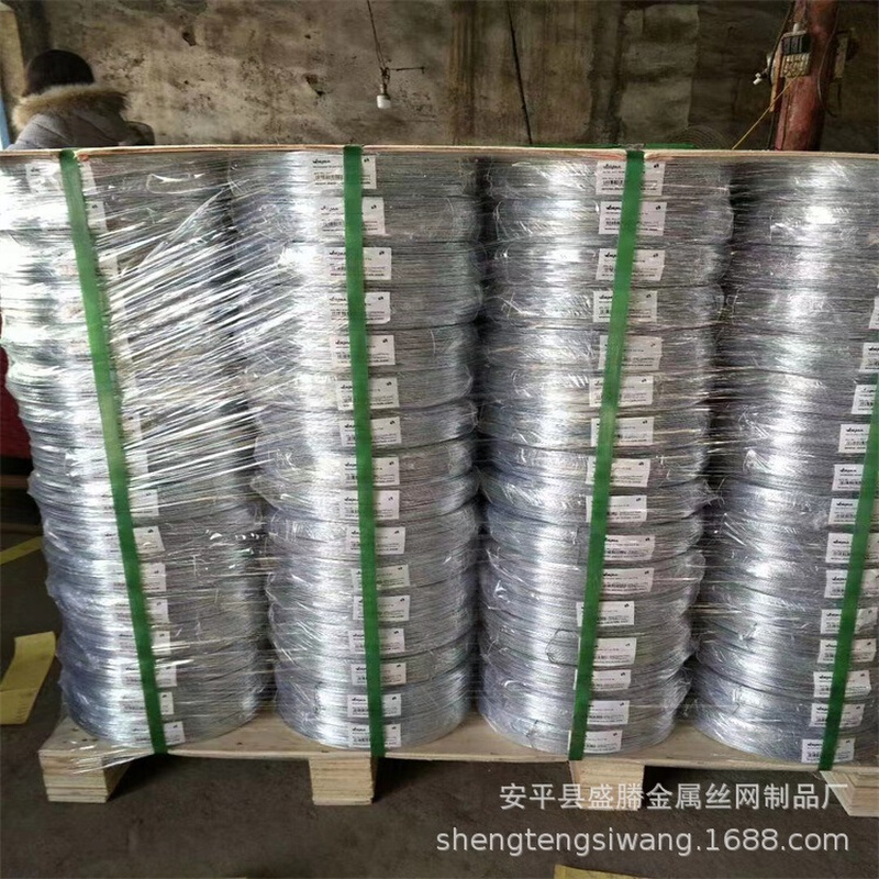 【镀锌铁丝】8号10号12号电镀锌铁丝 热镀锌铁丝调直截断镀锌铁丝