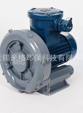 RB-055防爆环形旋涡高压风机4KW粉尘化工BT4CT4高压鼓风机