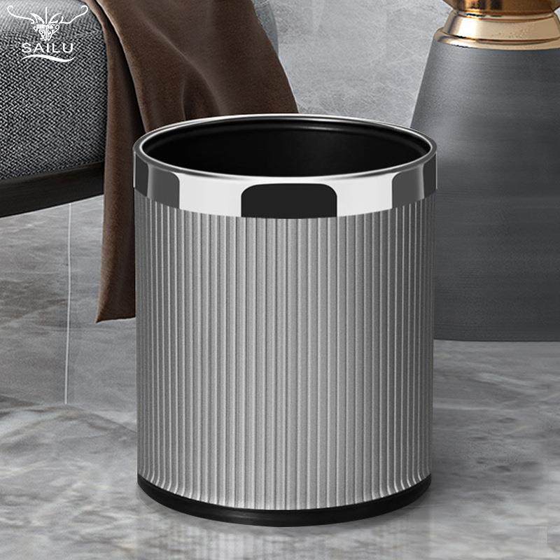 垃圾桶家用客厅轻奢高档现代简约厨房卧室卫生间办公室大号高颜值