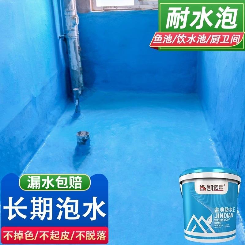 防水涂料漆厕所鱼池防漏胶js水池泳池防水补漏材料墙面