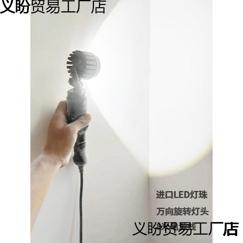 ly清角灯LED进口灯珠墙面打磨验收灯阴角照明高亮射灯装修找角灯