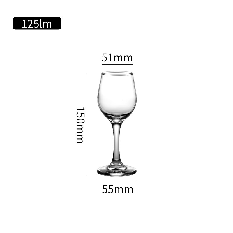 玻璃红酒杯e高脚杯加厚大小号二两酒杯葡萄酒杯酒店家用香槟杯创