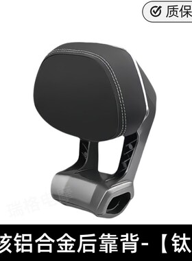 极核电动车后靠背AE4/AE5iPro/AE6/AE8/OEZ3电摩长座款铝合金靠垫