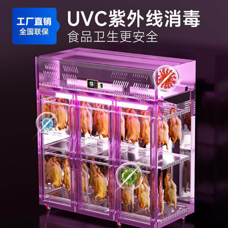 驰能商用晾鸭柜智能晾胚柜脆皮五花肉烘干烤鸭烧鹅烧腊保鲜风干柜