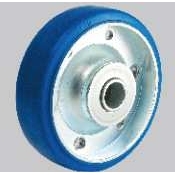 5寸蓝色铁芯聚氨酯单轮 怡合达原装 J-CRH01-D130-UZ脚轮