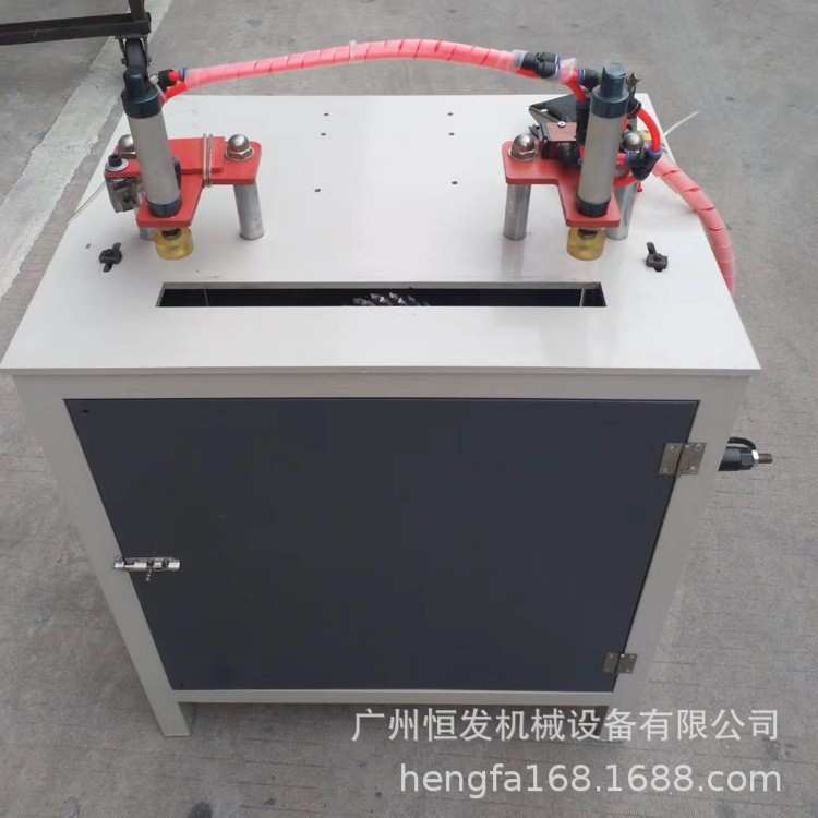 恒发推拉门一字锁槽开孔机开槽机锁孔洗床 门锁开孔机门窗设备