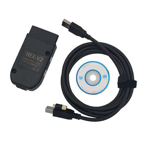 HEX V2 VAG Cable 162+16V8B+FT232RQ 25.3 多语言大众奥迪检测线
