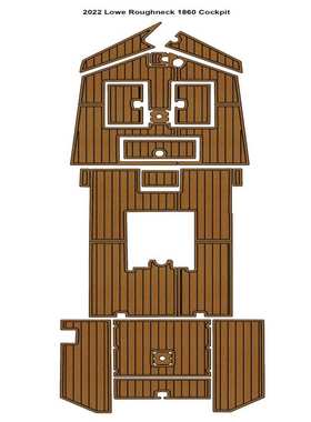 2022 Lowe Roughneck 1860 游艇船舶EVA柚木地板 亚马逊eBay热销