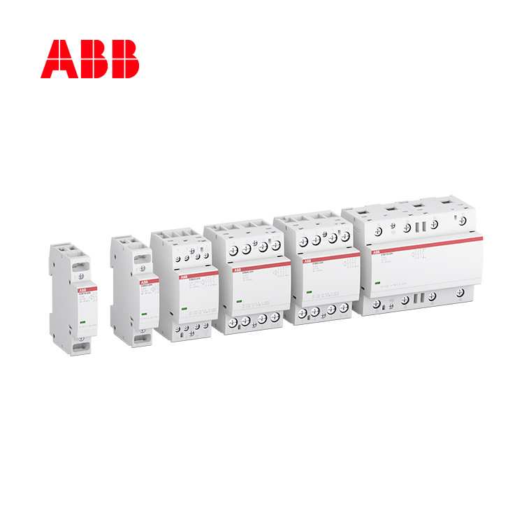ABB接触器ESB系列模块化DIN导轨230V2P二极40A建筑用ESB40-20N-06