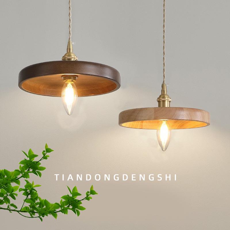 设计师卧室床头吊灯中古法式复古美式南洋风餐厅吧台小吊灯吊线灯