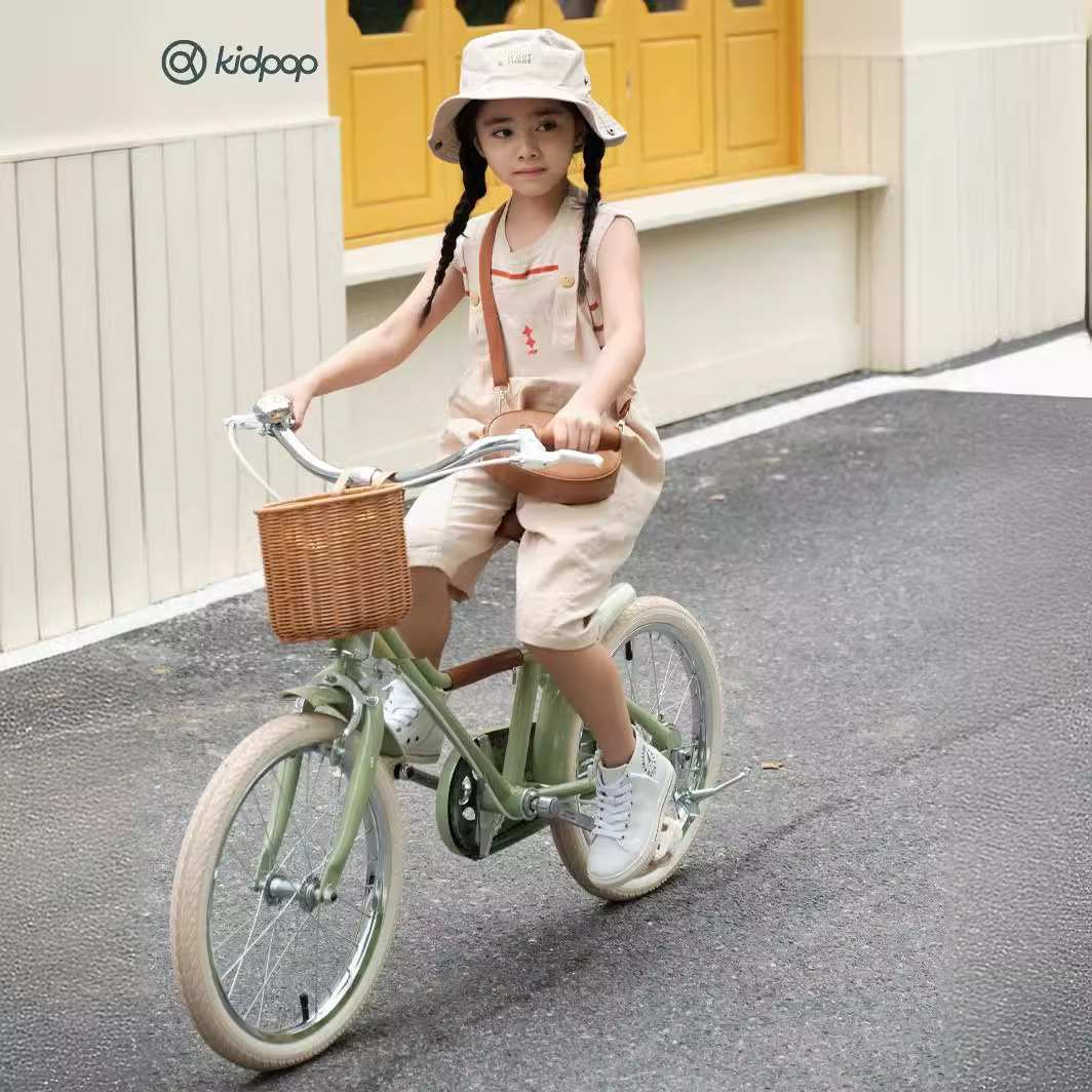 kidpop时光moment儿童自行车宝宝脚踏车男孩女孩3一6-8-12岁单车