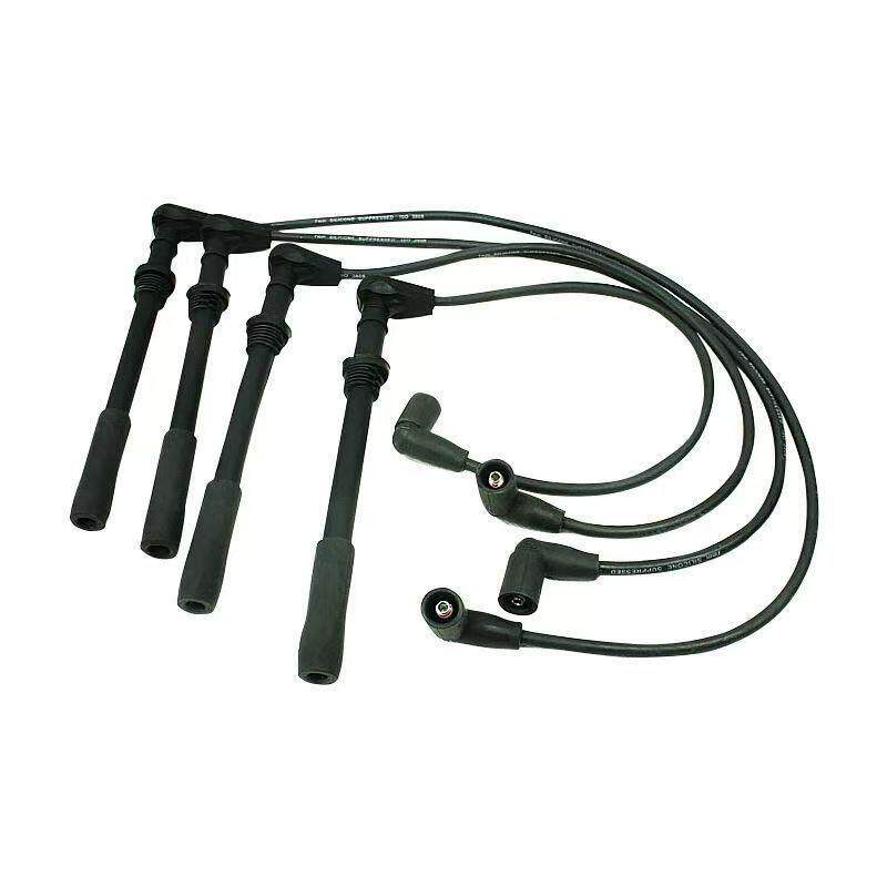 （4件/套）中国奇瑞A1 X1 M1 SQR473F发动机点火线组高压引线汽车
