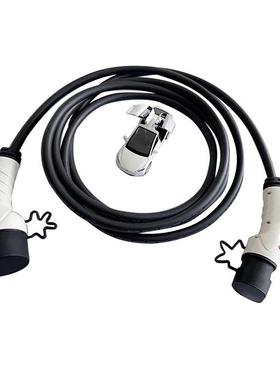 16A single phase Type2 to Type ev charging cable 7M