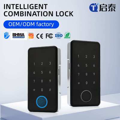 Cross -border Fingerprint Password Drawer Cabinet Lock密码锁