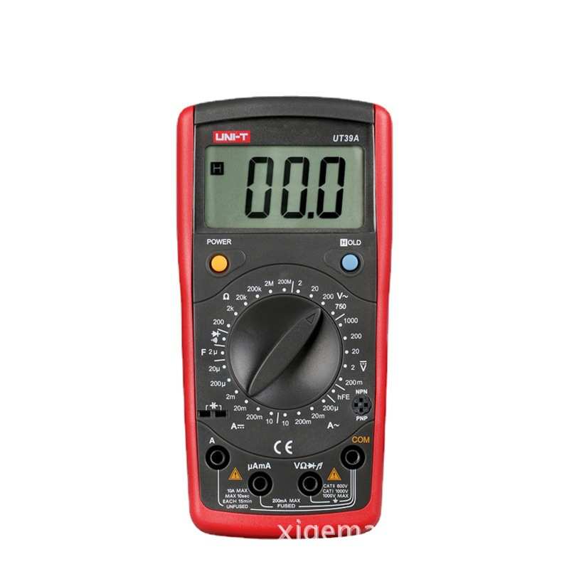 UNI－T/优利德数字万用表UT39A+UT39B/UT39C/UT39E全量程过载保护