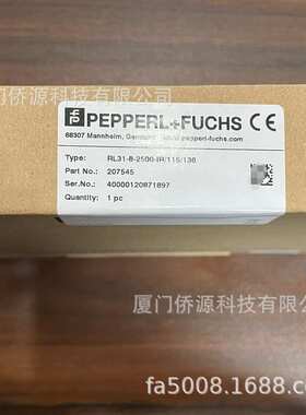 RL31-8-2500-IR/115/136倍加福漫反射型光电传感器(207545)现货