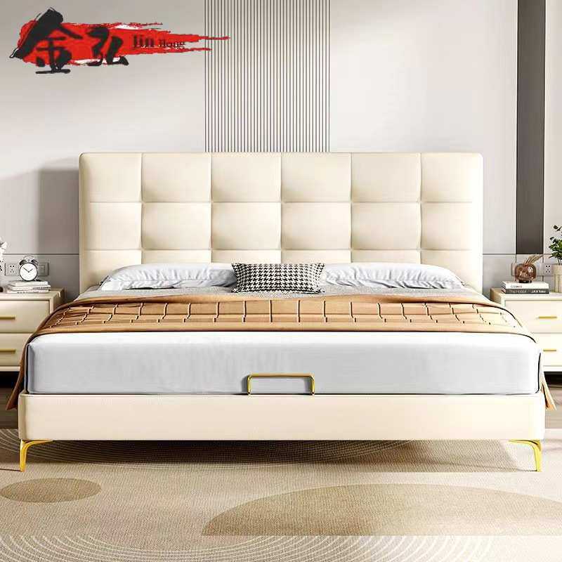 真皮床简约双人次卧皮艺床薄床头单人床储物小户型长2.1 米儿童床,模玩/动漫/周边/娃圈三坑/桌游,模型制作工具/辅料耗材,淘宝优惠券,粉丝福利购,淘宝优惠卷