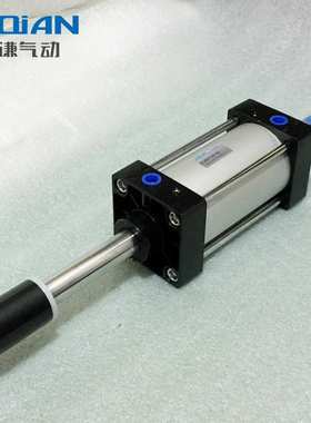 生产可调气缸SCJ双出可调行程气缸SCJ80*100-50质好
