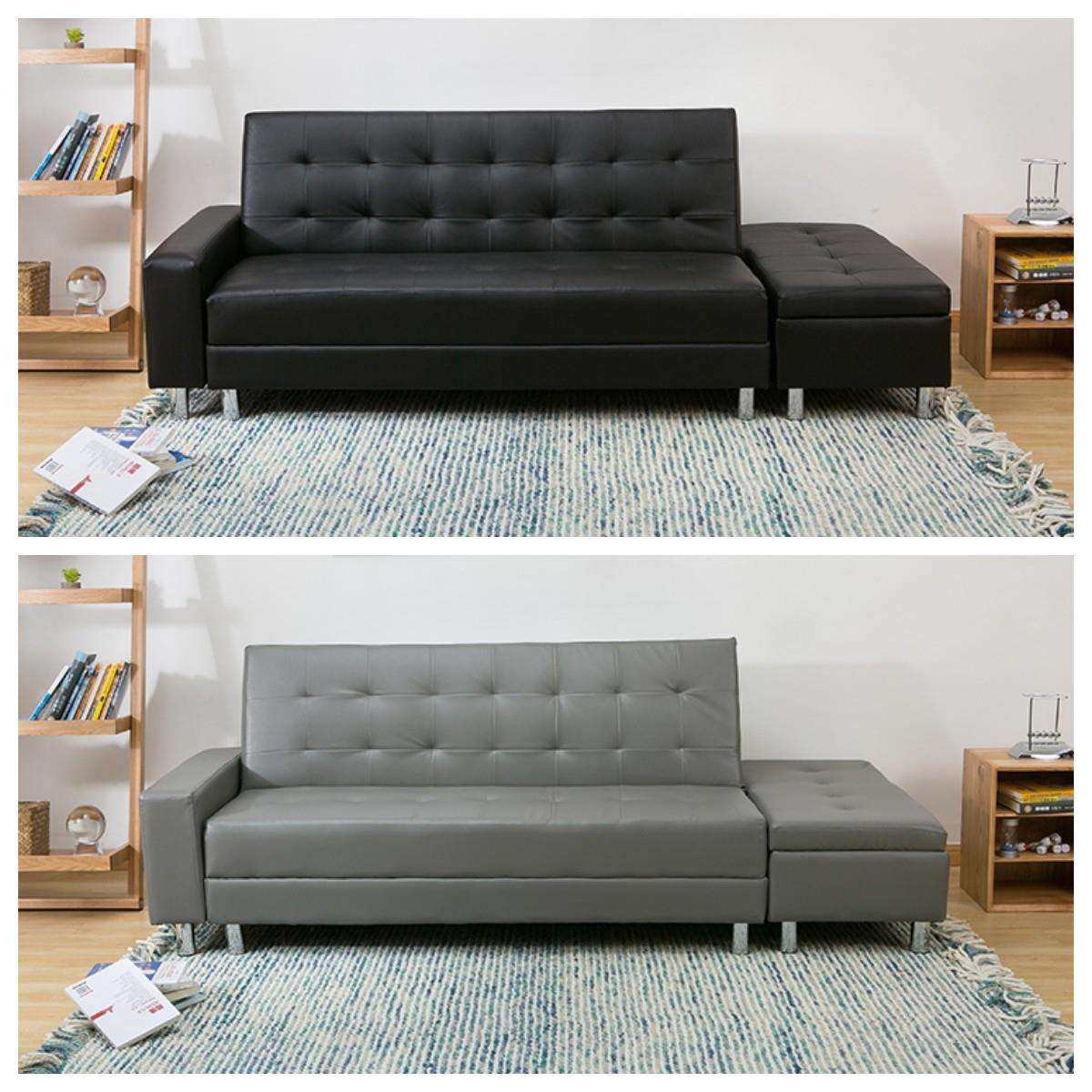 简约现代小户型客厅可折叠床双三人皮艺布沙发组合带储物凳,电子元器件市场,其它元器件,淘宝优惠券,粉丝福利购,淘宝优惠卷