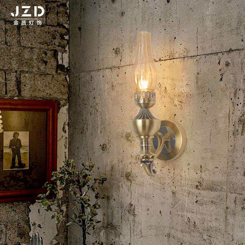 个性设计创意复古工业风壁灯服装店餐厅咖啡馆过道走廊展厅墙壁灯