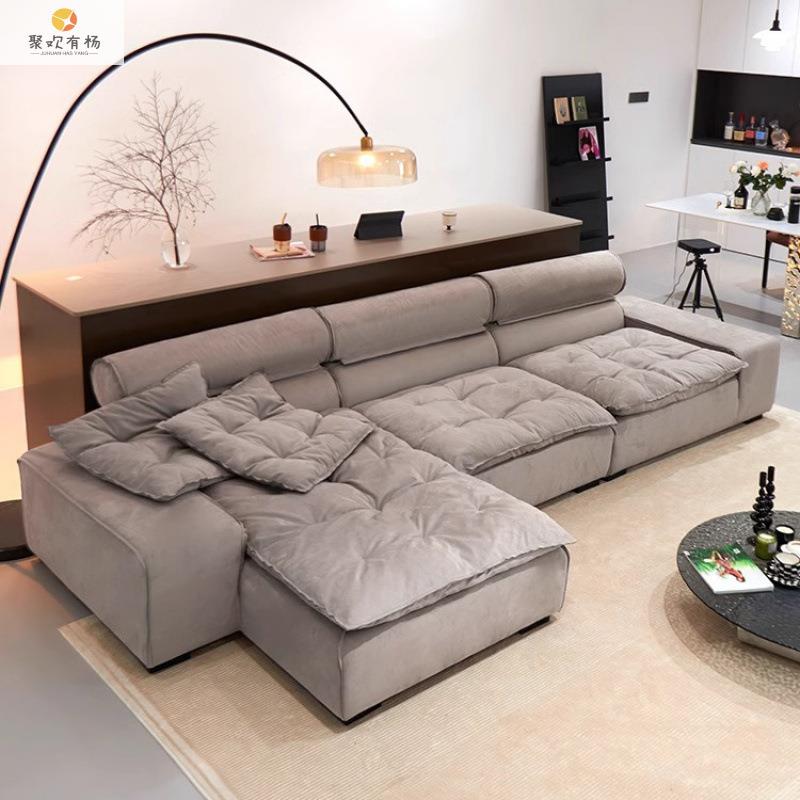 布艺沙发baxter意式极简迈阿密沙发新款调节靠背柔软别墅大小户型