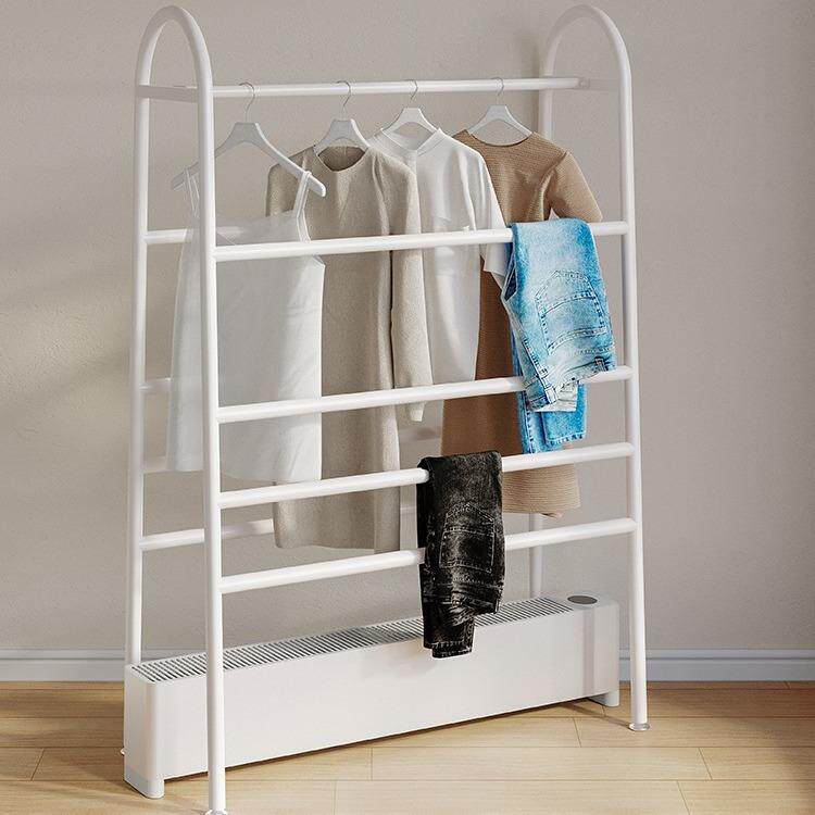 踢脚线取暖器烘衣架烘干晾衣架落地卧室内家用挂衣架贴地脚线油汀