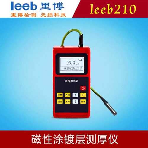 里博leeb210磁性涂镀层测厚仪数显金属镀锌层油漆厚度测量验收