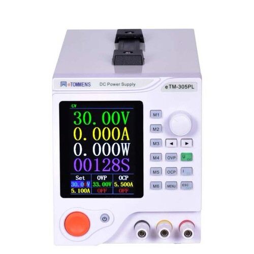 30V5A10A可调数控直流电源同门eTM-305PL/305DPL/3010PL/3010DPL