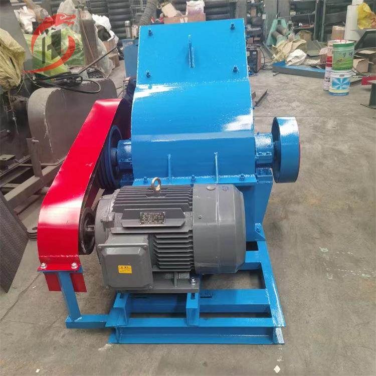 小型锤式粉碎机移动式大理石粉碎机啤酒瓶玻璃瓶制砂机锤式破碎机