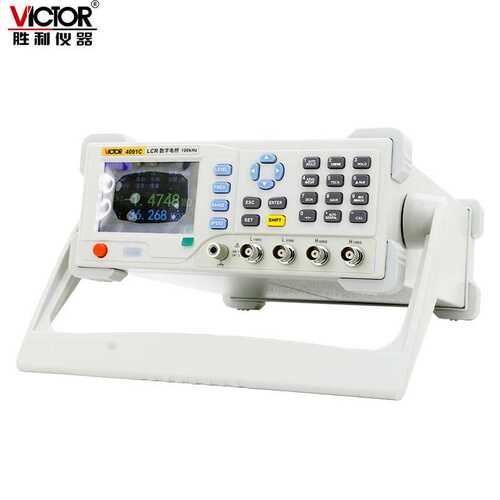 胜利 LCR数字电桥测试仪 VC4091C 元器件电容电感电阻测量仪