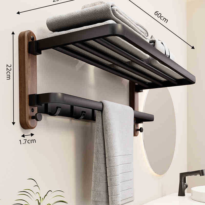 卫生间免打孔壁挂式置物架浴室收纳架厕所M洗手间洗漱台三角收纳