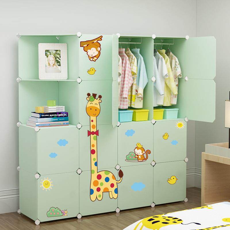 【折扣价】简易儿童衣柜塑料组装收纳折叠钢架衣橱储物柜子钢架格,鲜花速递/花卉仿真/绿植园艺,其它园艺用品,淘宝优惠券,粉丝福利购,淘宝优惠卷