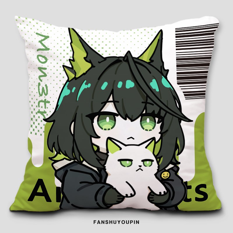 Mon3tr抱枕套M3明日周边方z舟午休靠枕学生宿舍午睡枕卧室床头靠