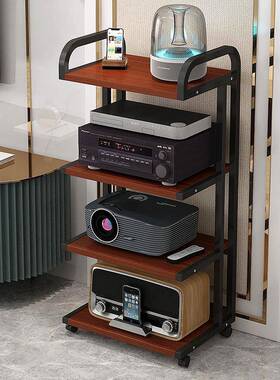 【折扣价】功放机架音响音箱机柜CD胆机hifi器材可移动置物架打印