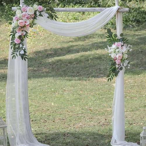 【折扣价】婚礼拱形门花三件套装饰结婚聚会房屋场景布置道具拱门