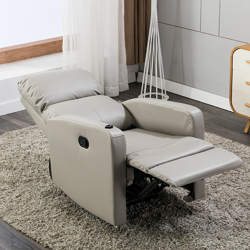 美甲沙发美足椅美睫美容足疗单人电动皮J沙发多功能客厅椅懒人躺