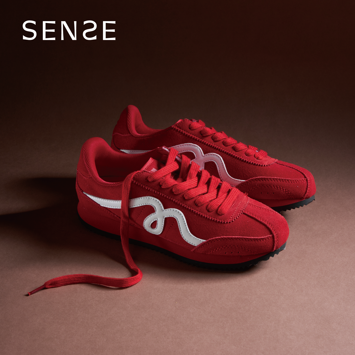 SENSE by JM鹿晗演唱会同款觉感鞋拼色复古休闲德训鞋百搭阿甘鞋