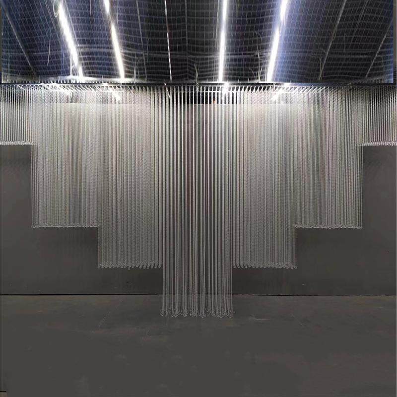 创意亚克力珠帘背景屏风婚庆道具水晶婚礼现场装饰舞台镂空帘路引