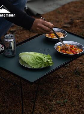 Campingmoon柯曼户外人造皮革多用桌垫 双色双面可用 耐磨防水桌