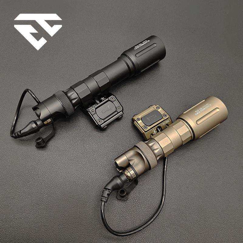 PLH-V2户外LED照明强光长款短款手电筒SF接口尾盖线控开关组合