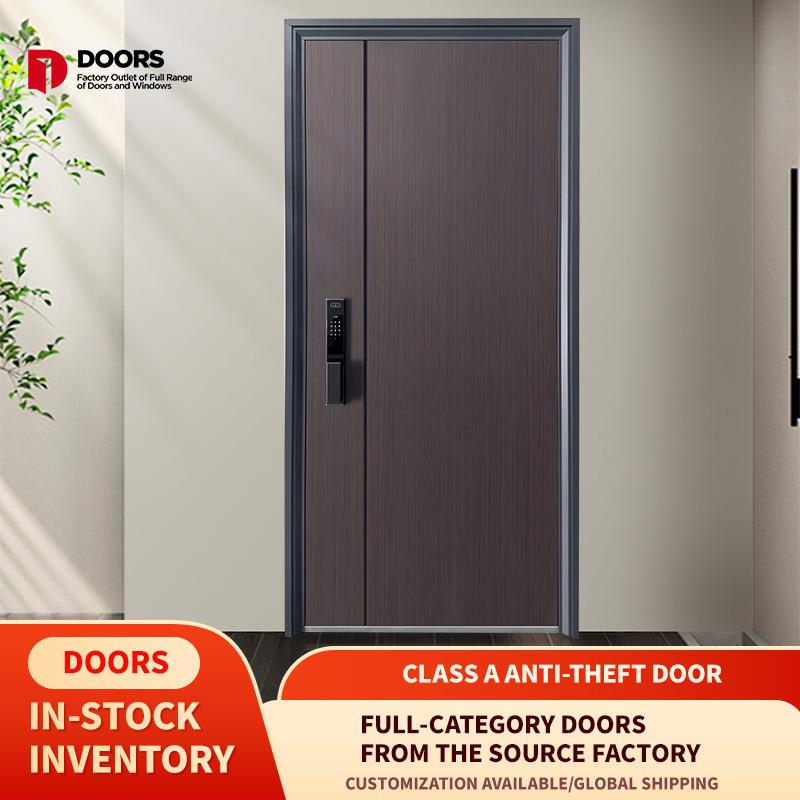 A30款 新国标4级KD甲级门防盗门家用进入户门安全极简门别墅大门