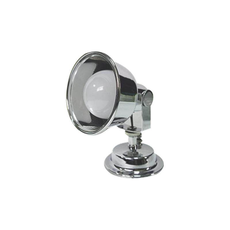 房车游艇船用灯具配件不锈钢 银色12伏10瓦 卧室台灯床头灯小夜灯