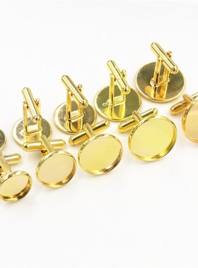 10pcs/ Lot 10mm 12mm,14mm,16mm,18mm,20mm, 6 Colors Plated Co