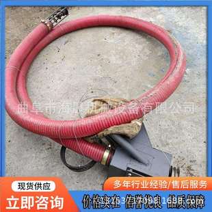 车载型软管家用绞龙吸粮机 海晟6米长管玉米装车车载吸粮机