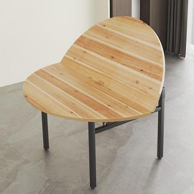 加厚实木折叠大圆桌面板桌子餐桌15人20饭桌带转盘10家用圆形桌面