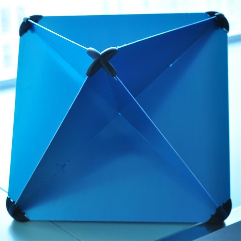 救生艇筏铝制雷达反射器 角反射器 菱形雷达片船用游艇用五金配件