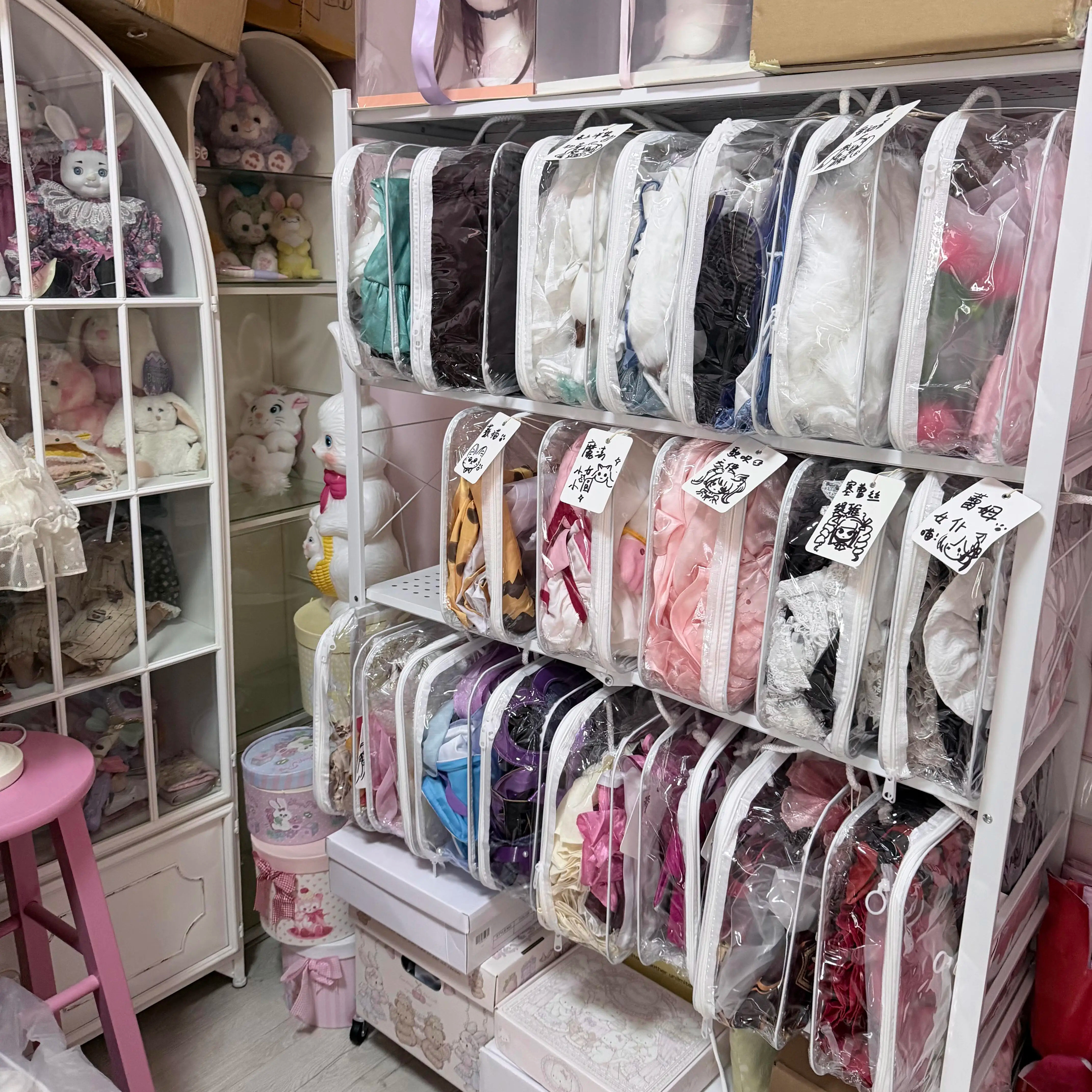 手提cos服收纳袋大容量汉服衣物整理收纳袋子角色扮演衣服储物袋