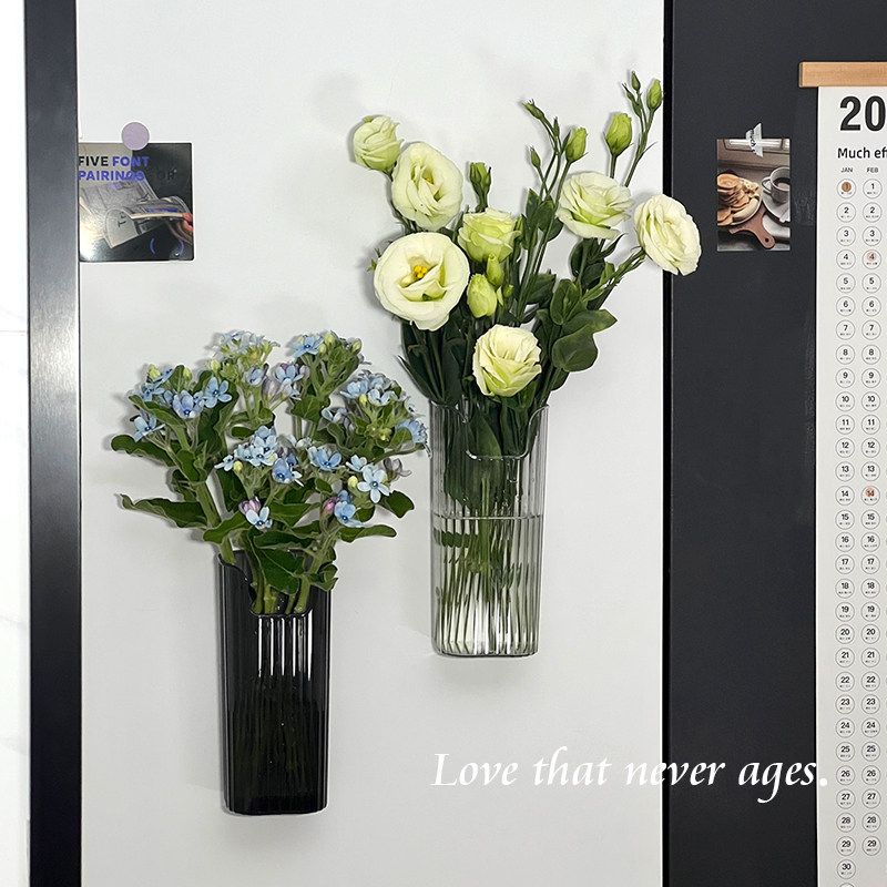 透明壁挂水培植物花瓶创意鲜花黄金葛绿植多肉花盆家居装饰器皿贴,家居饰品,花瓶,淘宝优惠券,粉丝福利购,淘宝优惠卷