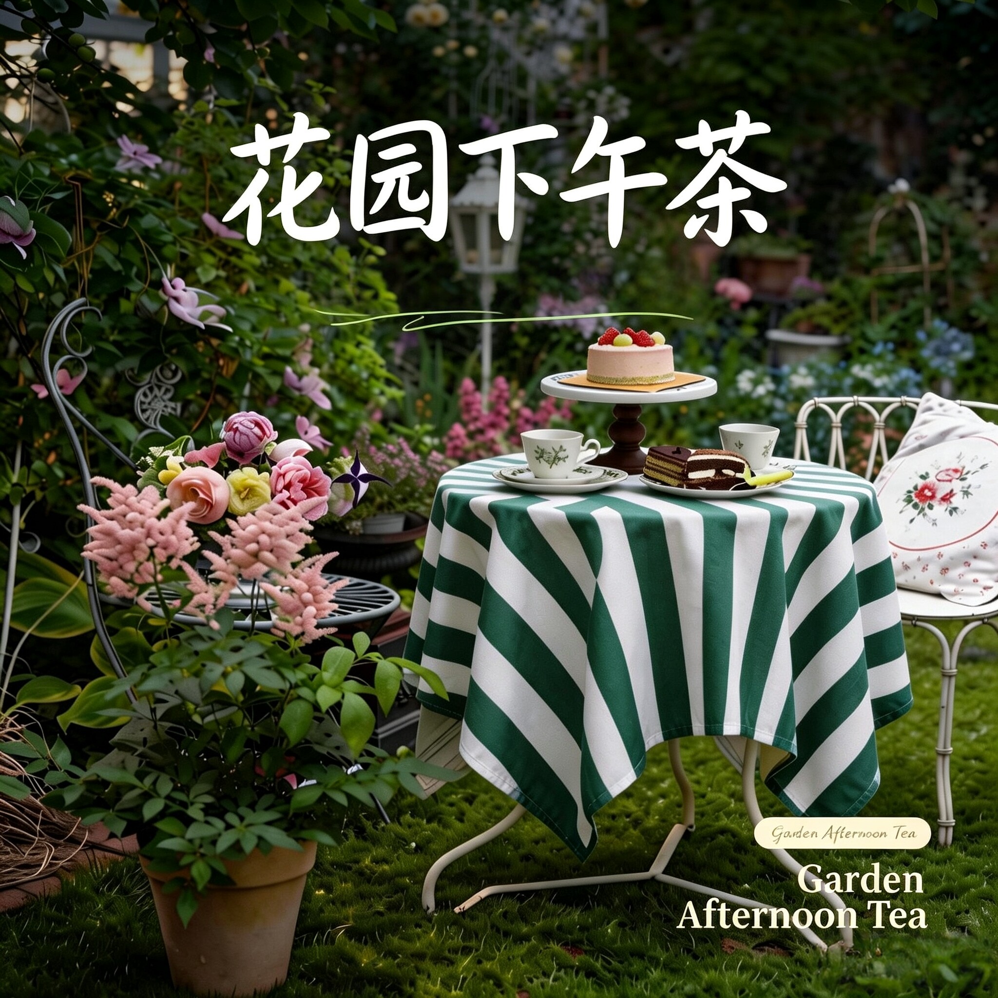 户外复古圆桌防水防油防晒桌布图片